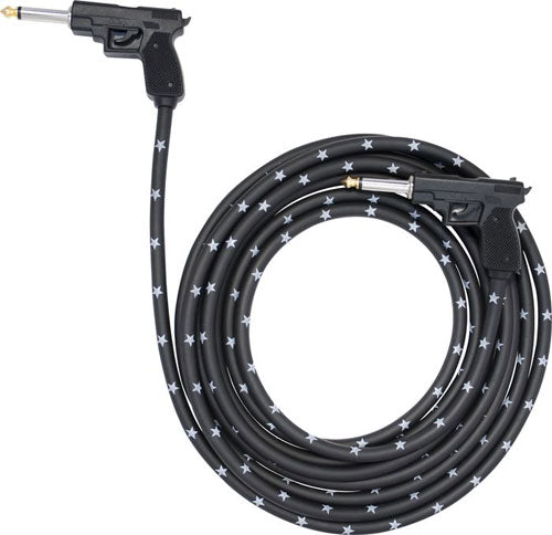 Inst Cable 20FT/6.1M 1/4" Straight to Same Pistol Blk